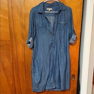 Banana Republic Blue Maxi Dress